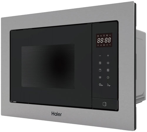 Встраиваемая микроволновая печь СВЧ Haier HMX-BTG207X фото 2