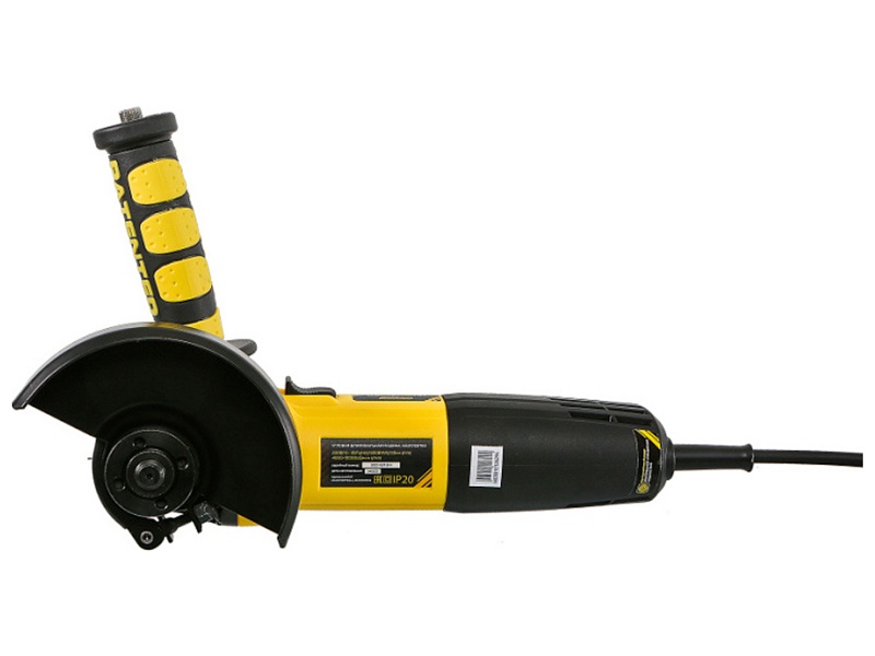 Угловая шлифовальная машина (болгарка) Hanskonner HAG13125TES, КЕЙС фото 3