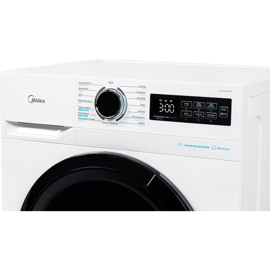 Стиральная машина MIDEA MF11914BS53/W фото 5