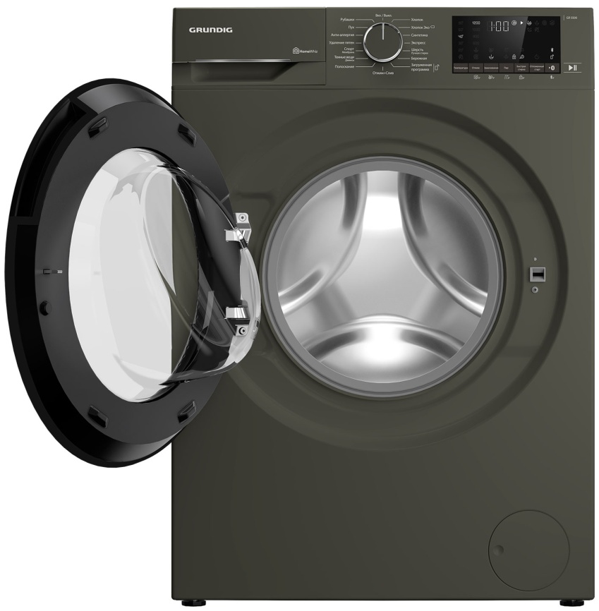 Стиральная машина Grundig GW5P56H21A 6,5 кг, темно-серый фото 3