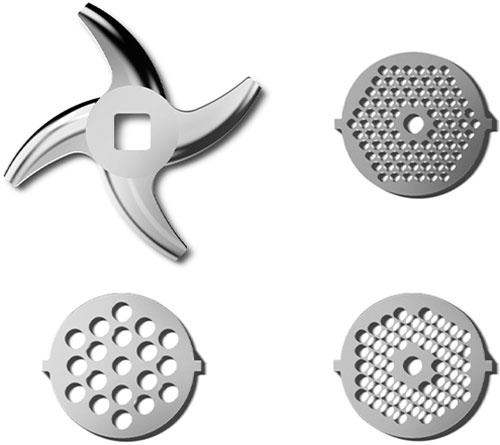 Мясорубка BQ MG2008 Металлический Серый фото 6