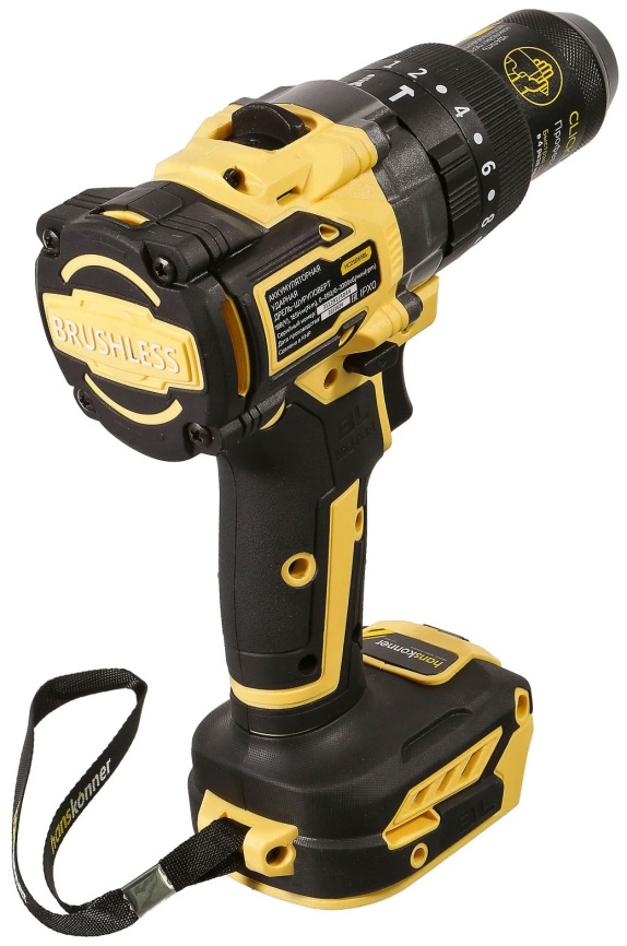 Дрель Hanskonner HCD18165BL PLATINUM 18В 1BatterySystem (без АКБ и ЗУ) фото 11