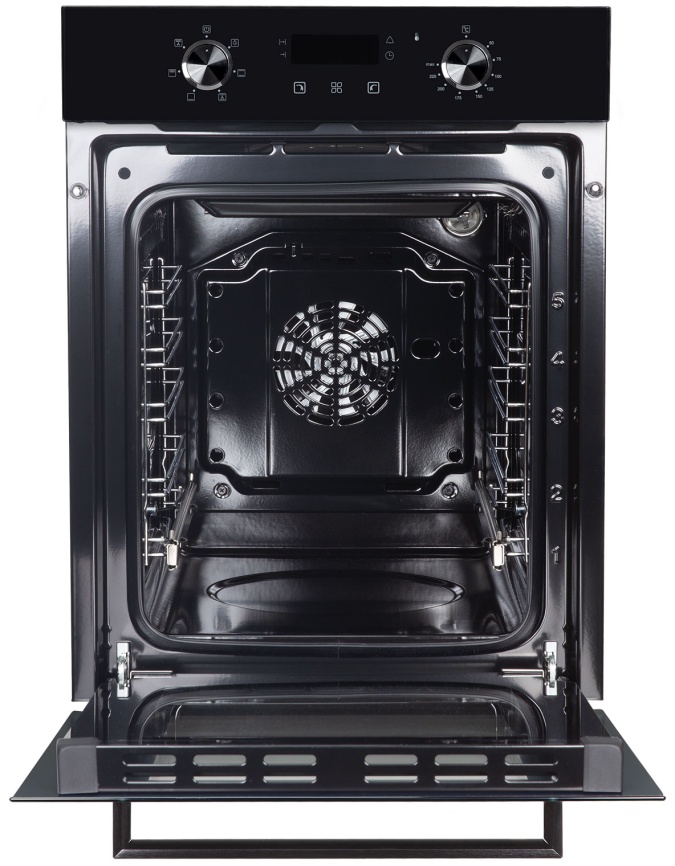 Электрический духовой шкаф Zigmund & Shtain E 174 B 44 см, 51 л, гриль и конвекция, черный фото 5