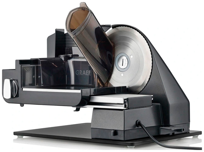 Ломтерезка Graef Classic C95, grau, блокировка от детей, 170 Вт фото 2