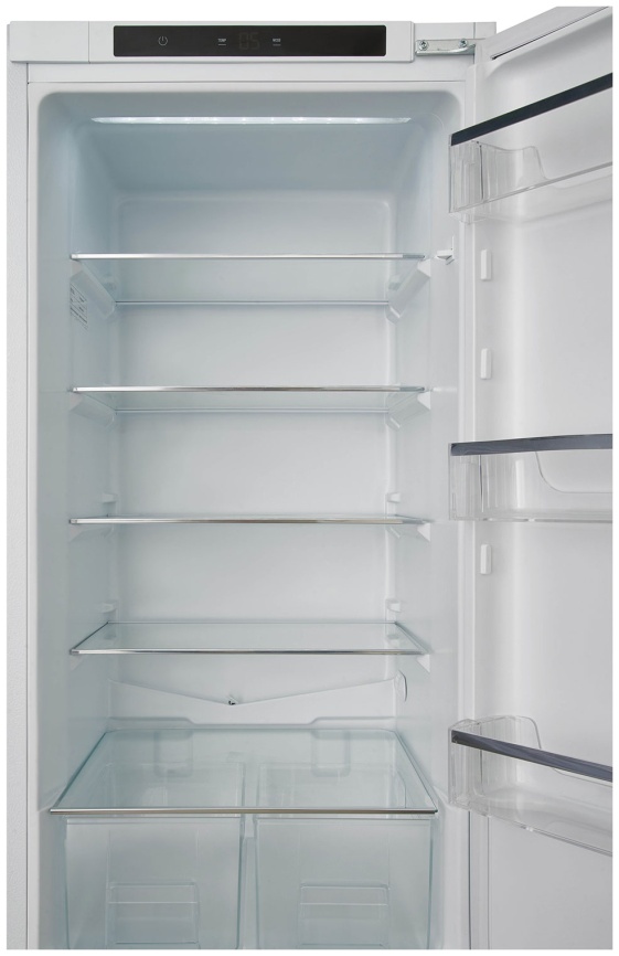 Встраиваемый двухкамерный холодильник Ascoli ADRF241WEBI No frost, белый фото 7