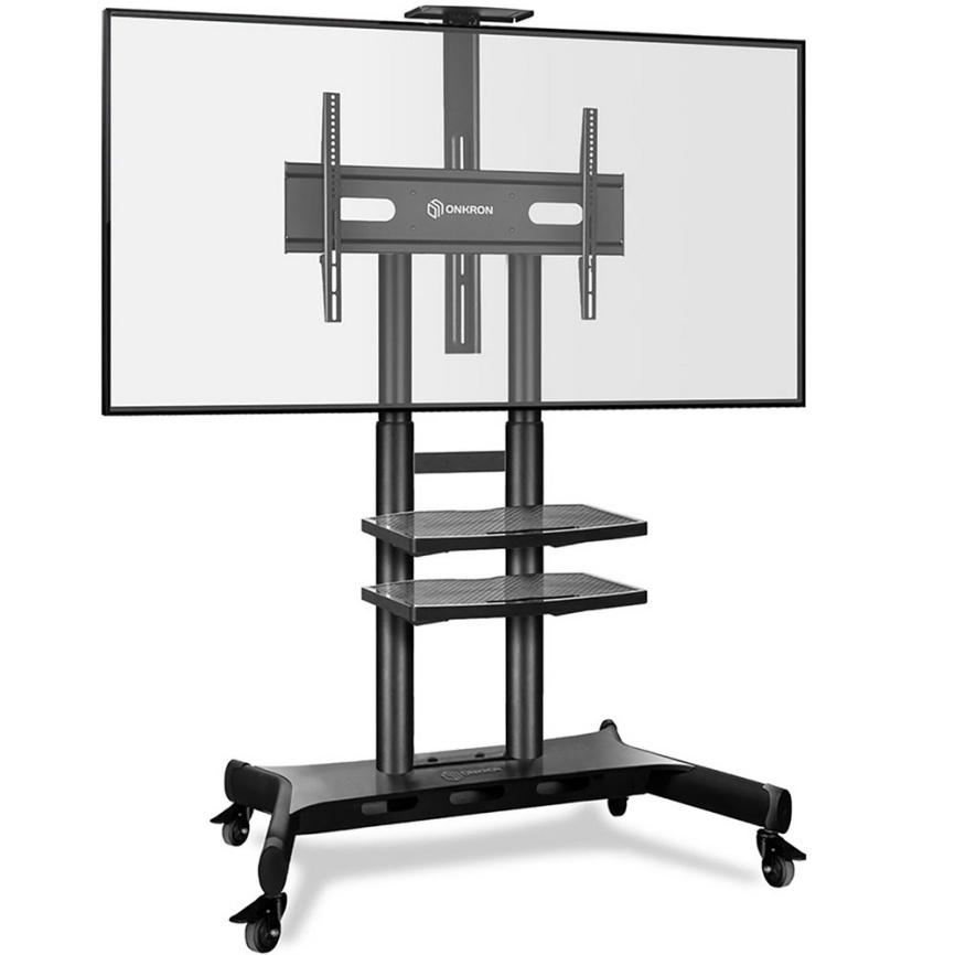 Мобильная стойка ONKRON на 1 ТВ TS1881 Black фото 2