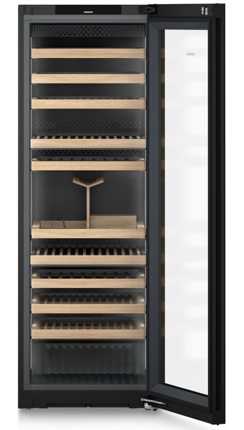 Винный шкаф Liebherr WPgbi 7483-20 001 черное стекло фото 3