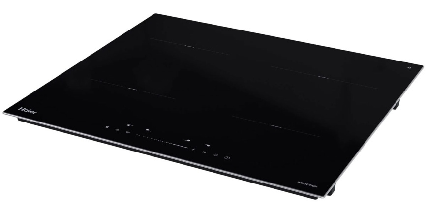 Электрическая варочная панель Haier HHY-Y64TVAB 59 см, 4 конфорки стеклокерамика, черный фото 4