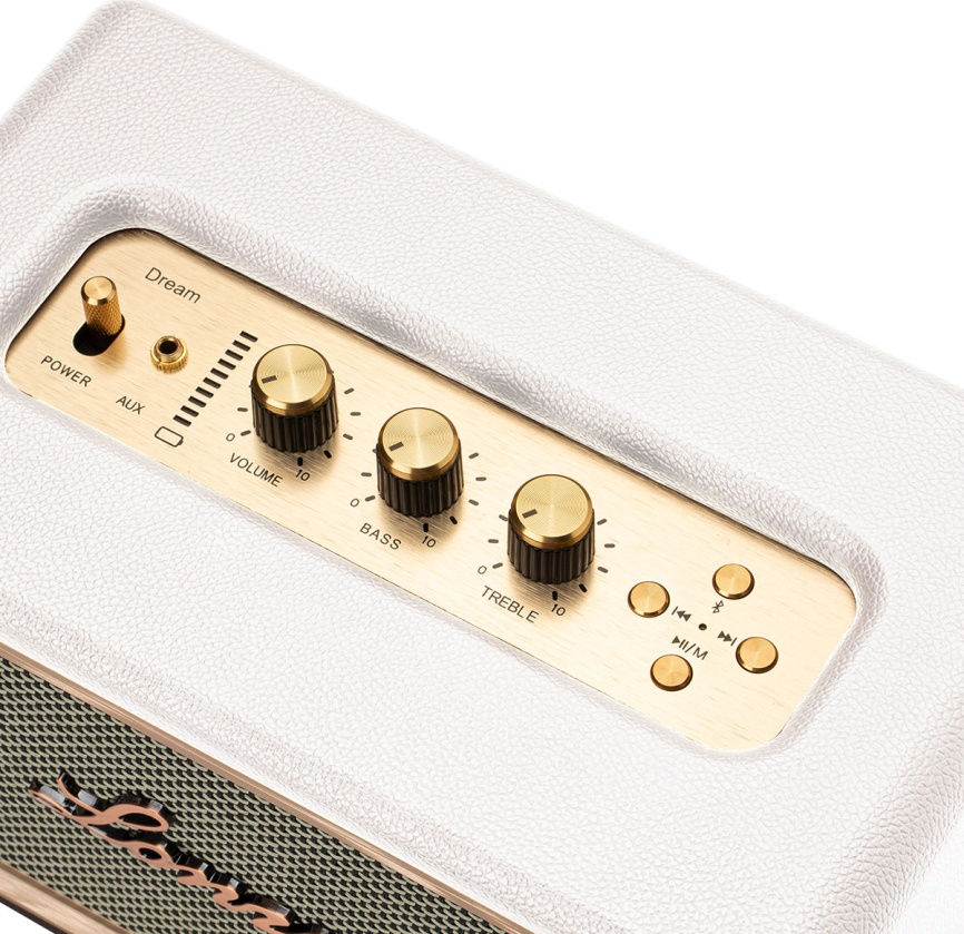 Портативная колонка Lonzuer Dream, белый фото 2