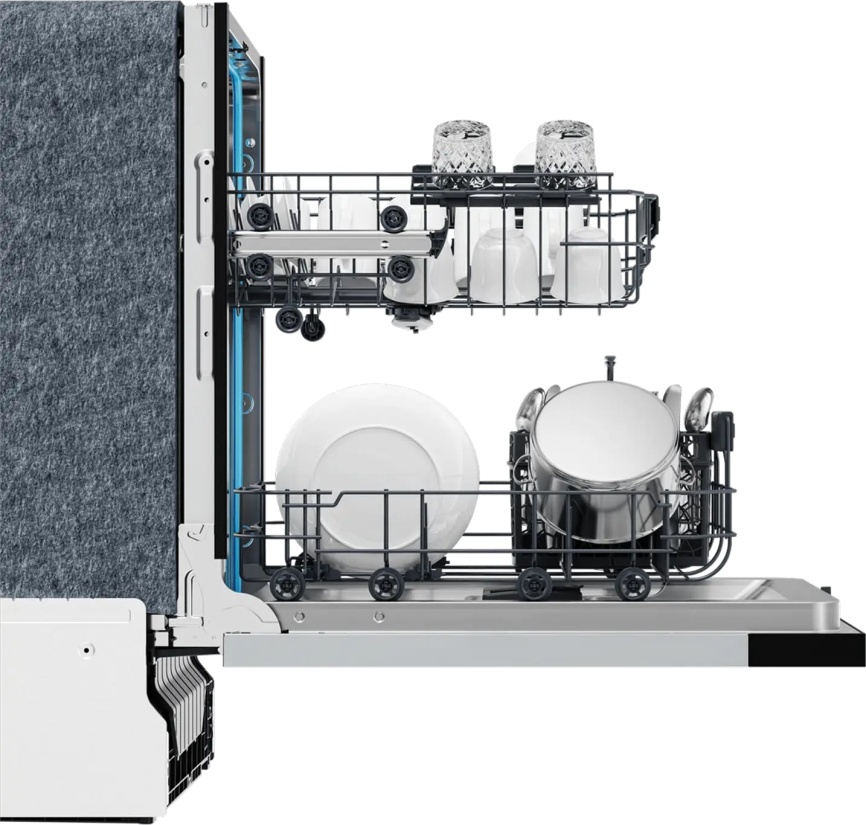Встраиваемая посудомоечная машина Haier HDWE9-591RU, 9 комплектов фото 5