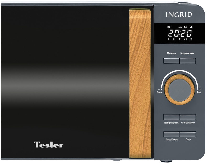 Микроволновая печь - СВЧ Tesler ME-2044 GREY 20л, 700 Вт, серый фото 7