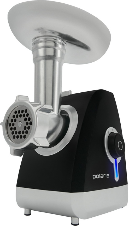 Мясорубка Polaris PMG 2027L, овощерезка, мощность 2000 Вт, реверс фото 3