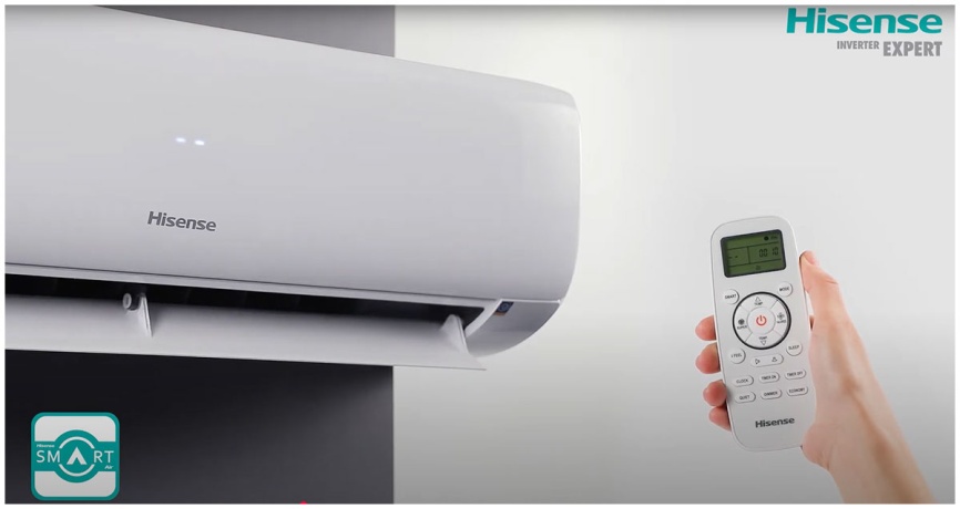 Кондиционер сплит-система инверторная Hisense AS-07UW4RYRKB00, Wi-Fi фото 14