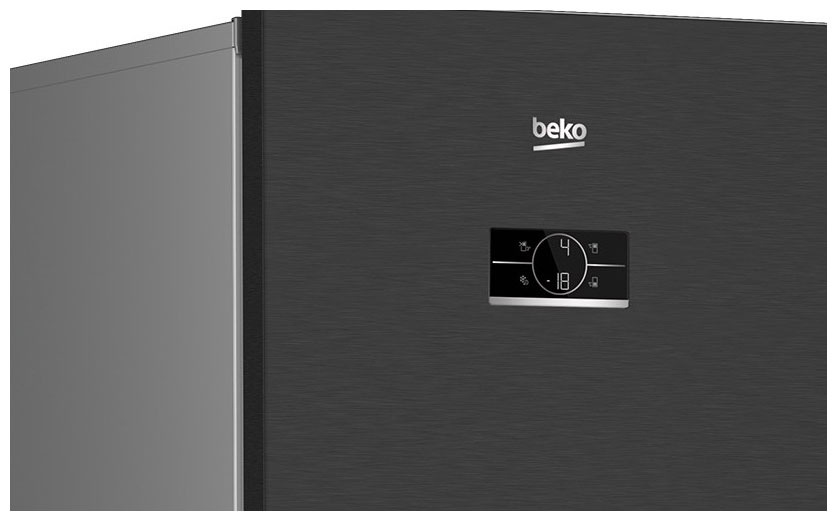 Двухкамерный холодильник Beko B5RCNK363ZXBR No frost, темно-серый фото 10