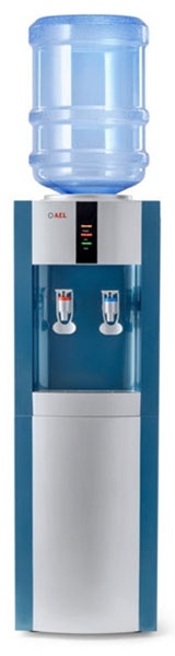 Кулер для воды напольный AEL LD-AEL-47c marengo/silver с шкафчиком фото 3