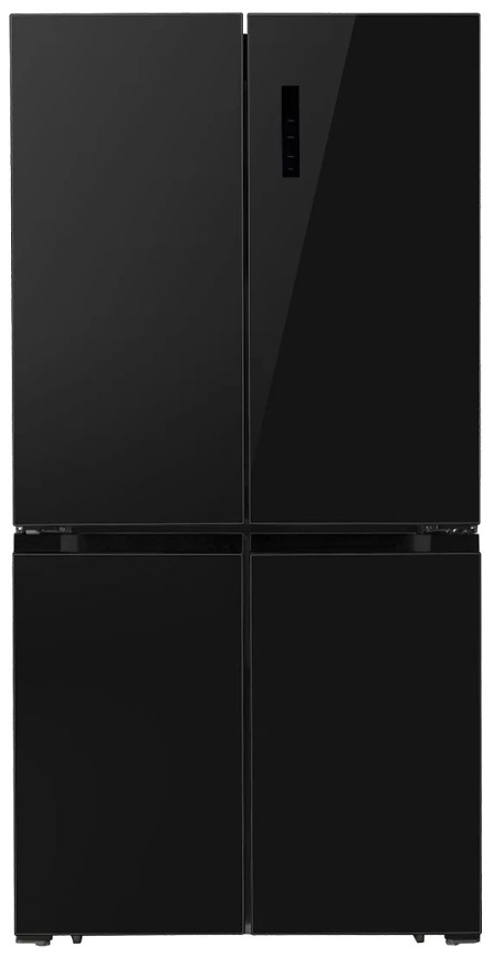 Многокамерный холодильник LEX LCD505BlID No frost, черный фото 1
