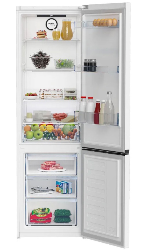Двухкамерный холодильник Beko B3R0CNK402HW No frost, белый фото 3