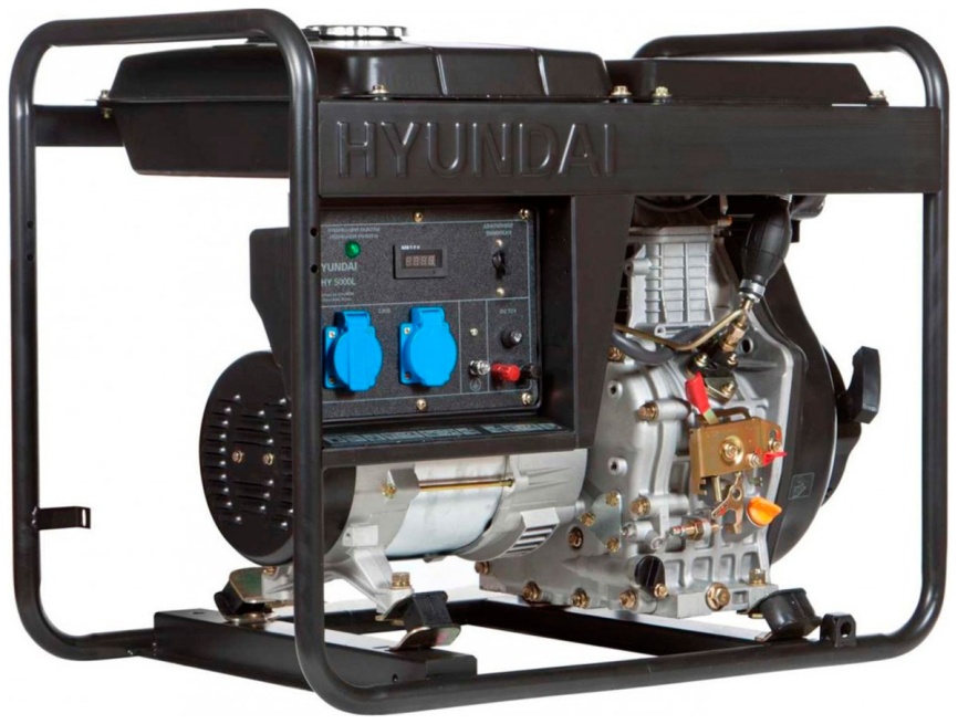 Генератор дизельный Hyundai DHY 5000L фото 1