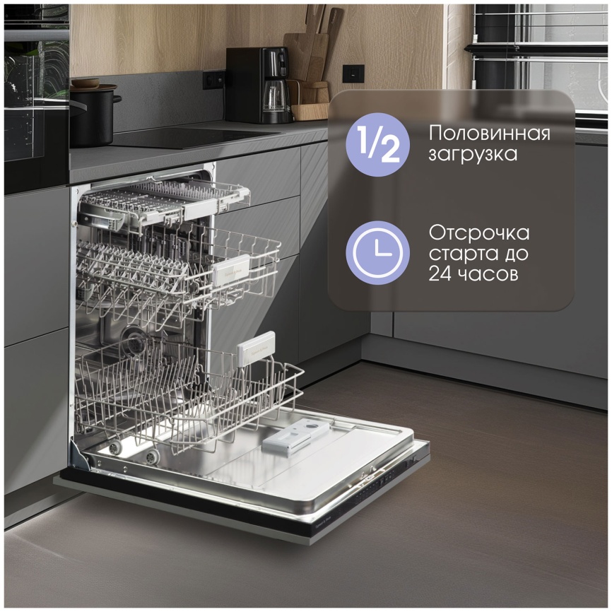 Встраиваемая посудомоечная машина Zigmund & Shtain DW 308.6 фото 8