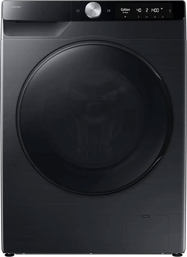 Стиральная машина с сушкой Samsung WD11DG6B85BBLP, таймер отсрочки, черный фото 1