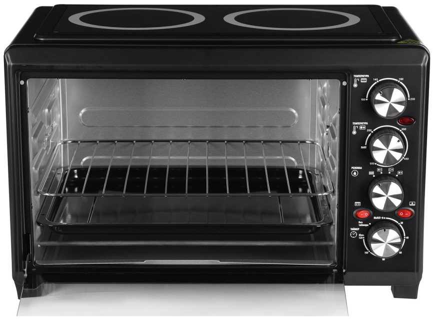 Электропечь Hyundai MIO-HY086, черный фото 3