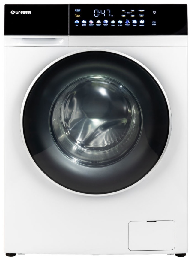 Стиральная машина с сушкой Gressel UWS603 10,5 кг, белый фото 1
