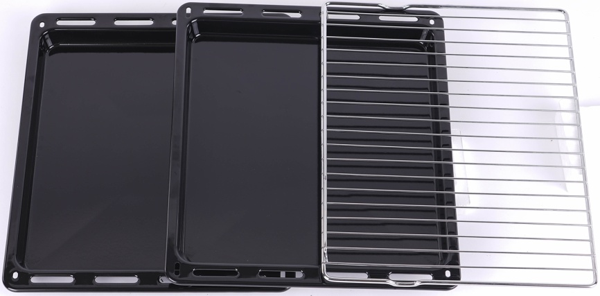 Электрический духовой шкаф Haier HOX-P06HGW 59 см, 76 л гриль конвекция, белый фото 2