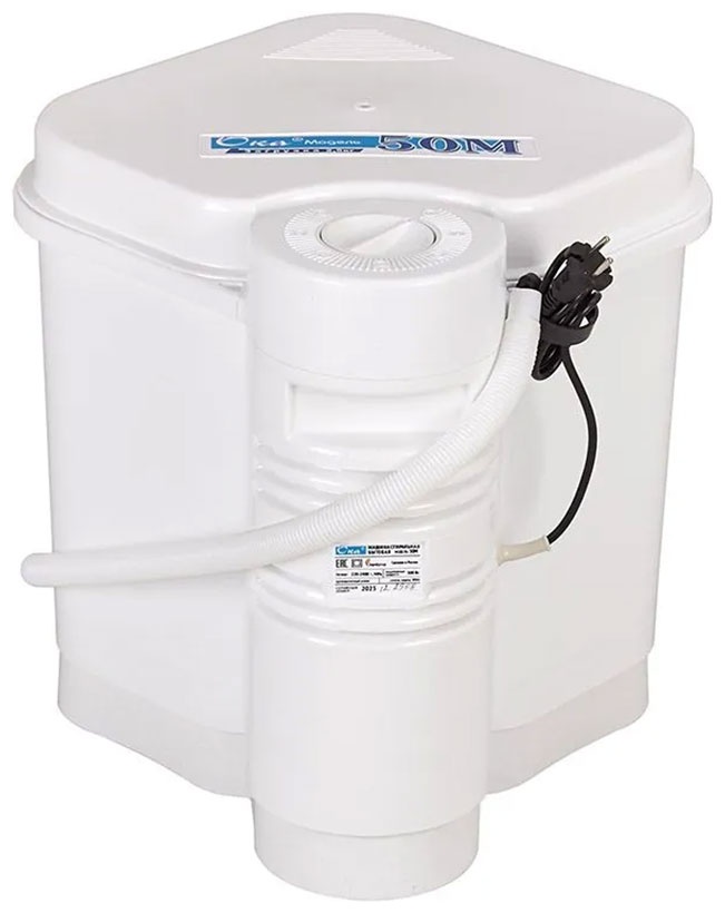 Активаторная стиральная машина Ока 50М 2 кг, белый фото 1