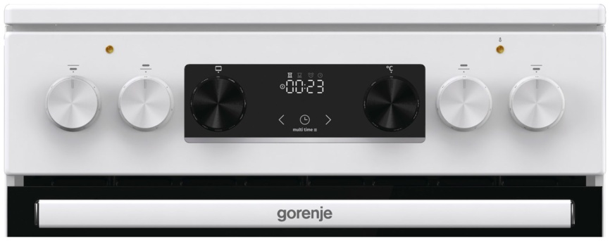 Электроплита Gorenje GEC5C61WG 50 см, 4 конфорки, белый фото 9