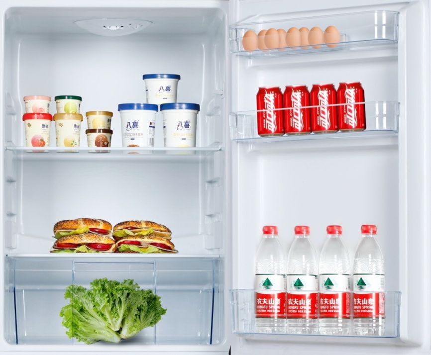 Двухкамерный холодильник Tesler RB-107, черный фото 10