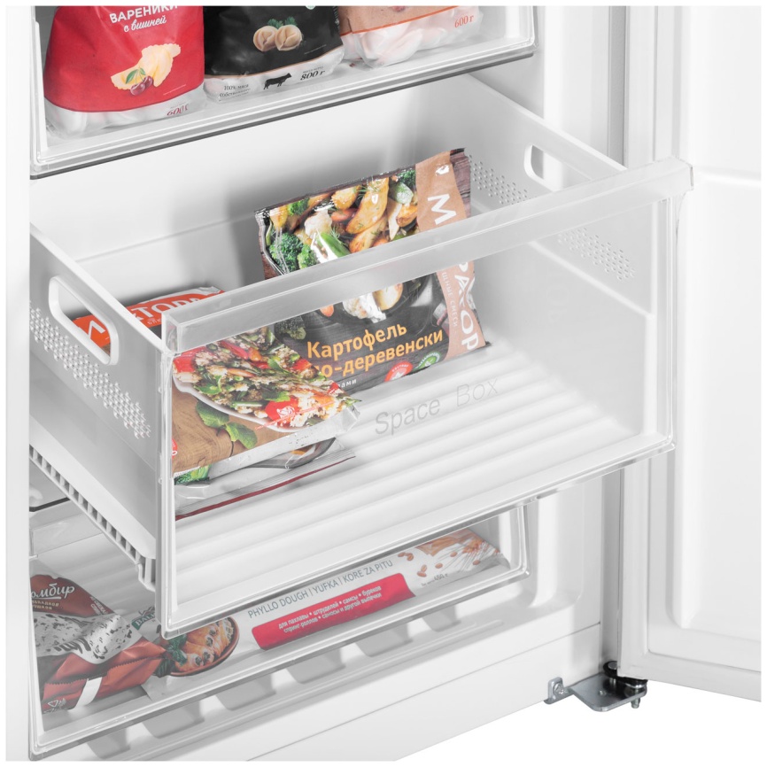 Морозильник Maunfeld MFFR185SB No Frost A++ 382 л, черный фото 8