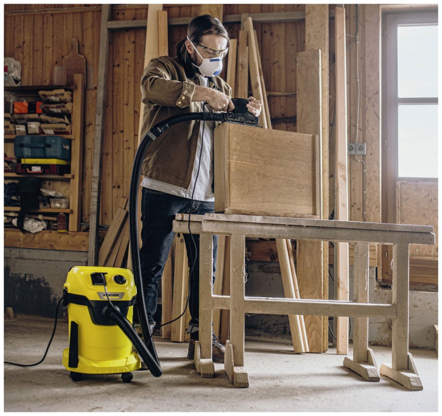 Строительный пылесос Karcher WD 3 P V-17/4/20 1.628-170.0 фото 6