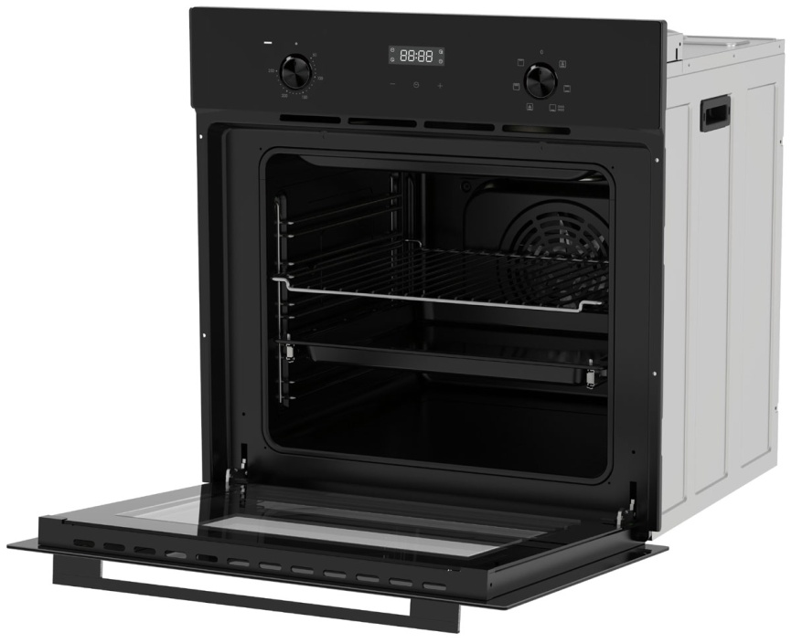 Электрический духовой шкаф Candy COXP06TBB 59 см, 62 л, гриль и конвекция, черный фото 5