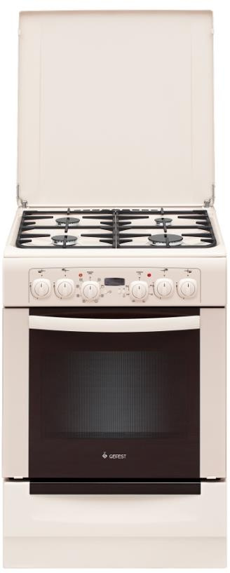 Комбинированная плита 6102-03 0167 CREAM 13713001 GEFEST фото 1