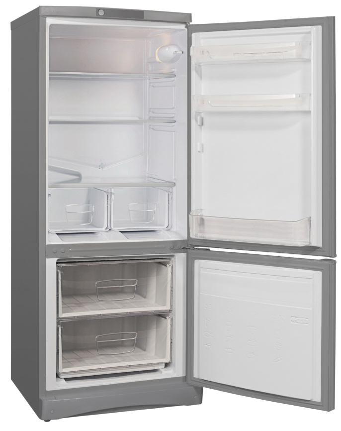 Двухкамерный холодильник Indesit ES 15 GA, серебристый фото 2