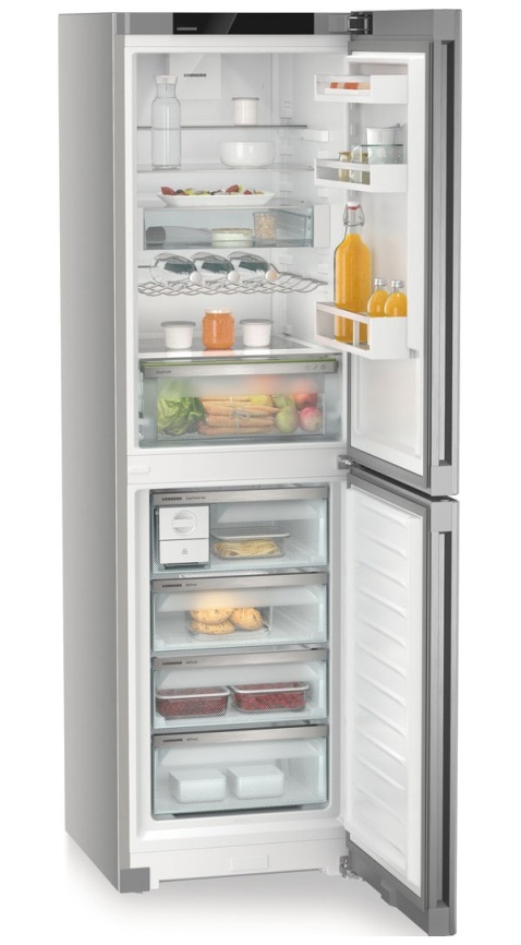 Двухкамерный холодильник Liebherr CNsfc 573i-22 001 No frost, серебристый фото 6