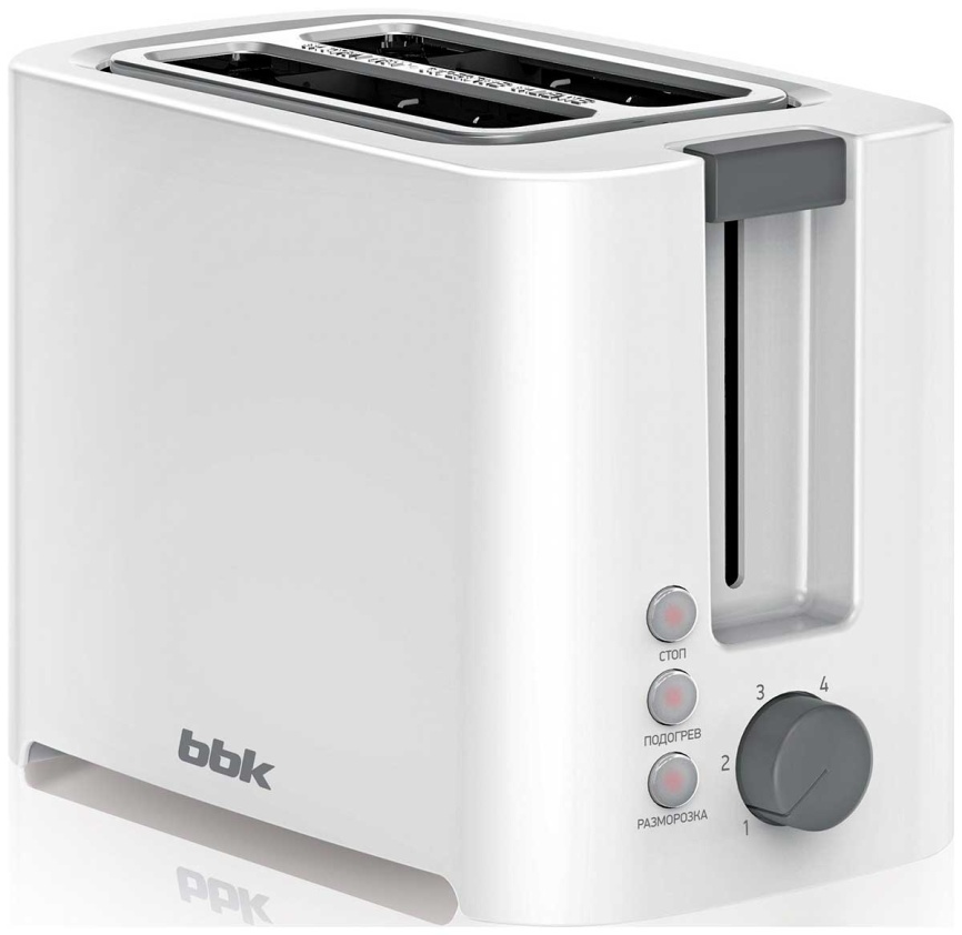 Тостер BBK TR81M белый фото 1