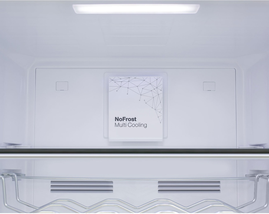 Двухкамерный холодильник Schaub Lorenz SLU S335C4E No frost, бежевый фото 7