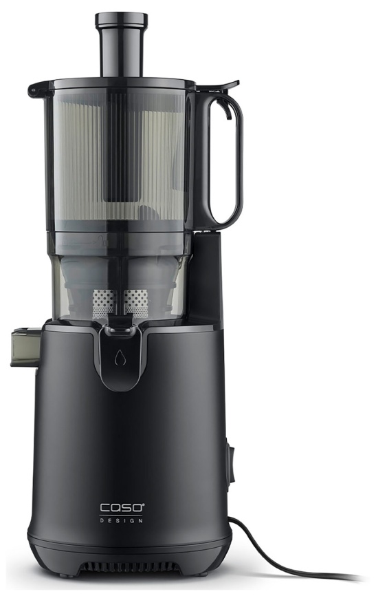 Соковыжималка шнековая Caso Juice Fit Pro, мощность 250 Вт, черный фото 2
