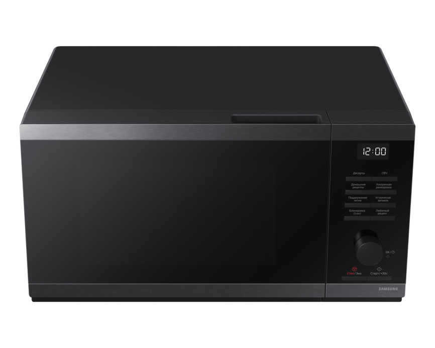 Микроволновая печь 23L SOLO MS23DG4504AGBW чёрный/нержавеющая сталь SAMSUNG фото 2