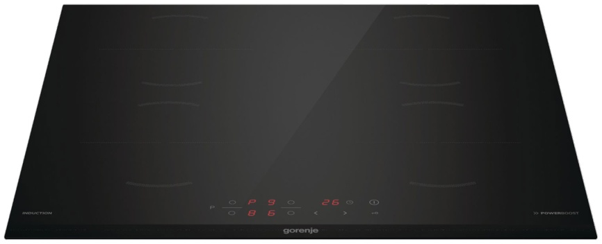 Электрическая варочная панель Gorenje GI6401BCE 59 см, 4 конфорки стеклокерамика, черный фото 4