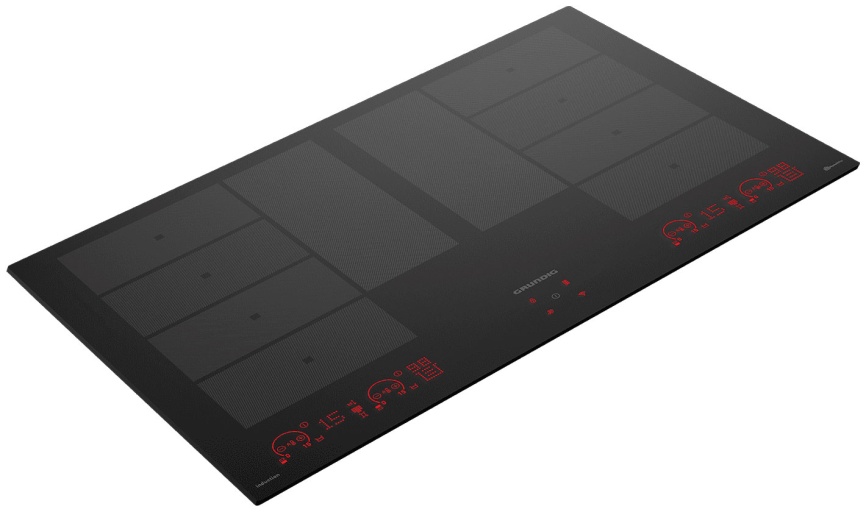 Электрическая варочная панель Grundig GIEI 838980 INH 77 см, 10 конфорок стеклокерамика, черный фото 5