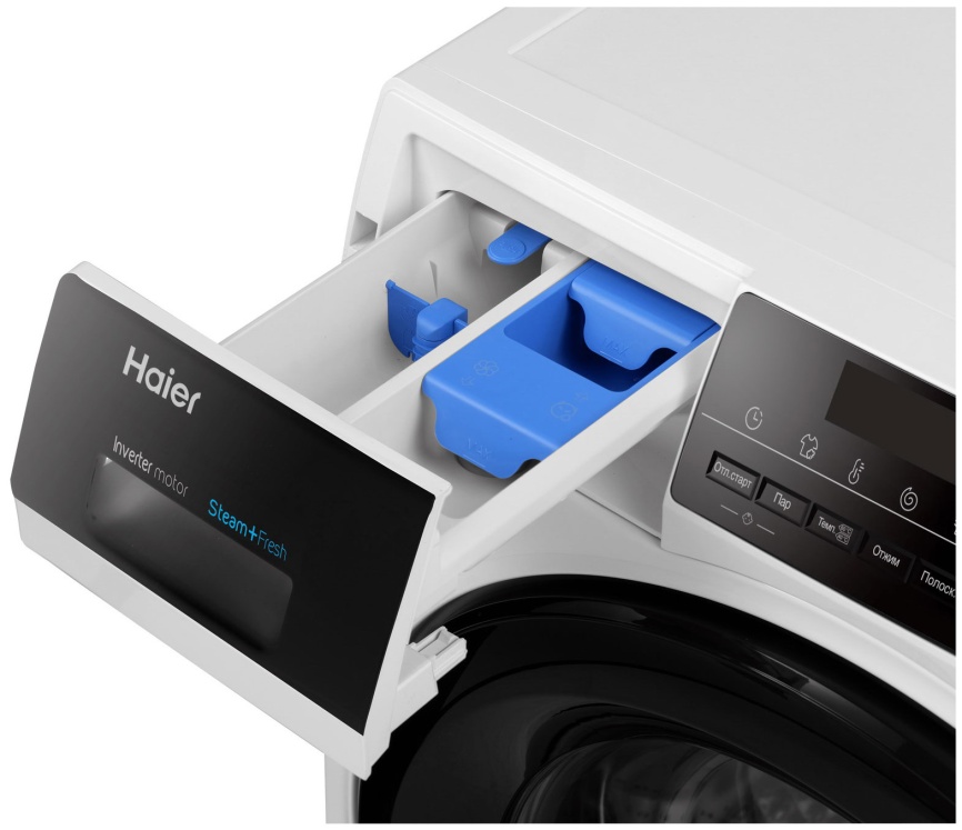 Стиральная машина Haier HW90-BP14929A 9 кг, инверторный мотор, белый фото 7