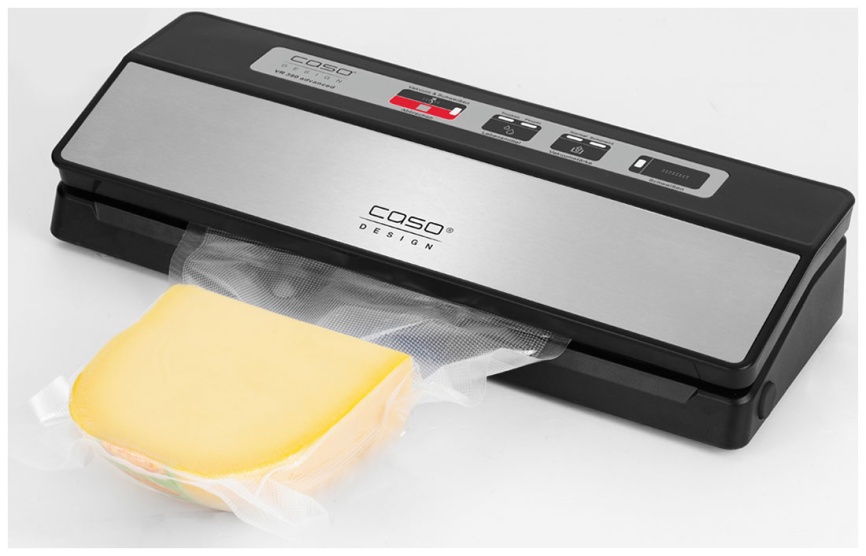 Вакуумный упаковщик Caso VR 390, автоматическое вакуумирование и запаивание фото 4