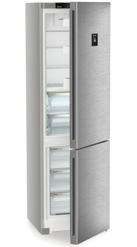 Двухкамерный холодильник Liebherr CBNsdc 573i-22 001 BioFresh No frost, серебристый фото 5
