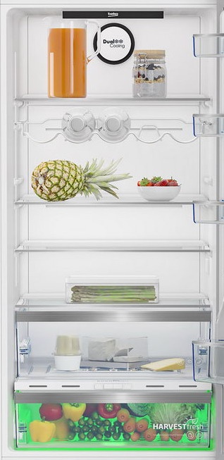 Двухкамерный холодильник Beko B5RCNK403ZWB No frost, черный фото 5