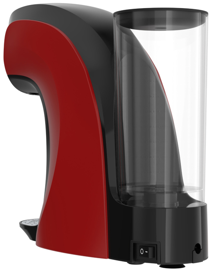 Кофемашина капсульного типа Vista Teano DNS400 (Dolce Gusto, сенсорная), красная фото 9