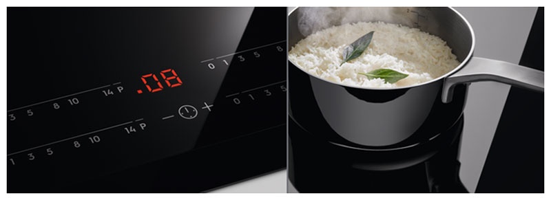 Электрическая варочная панель Electrolux EIV63443 59 см, 4 конфорки стеклокерамика, черный фото 5