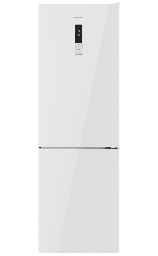 Двухкамерный холодильник Maunfeld MFF185NFW10 Inverter No frost, белый фото 1