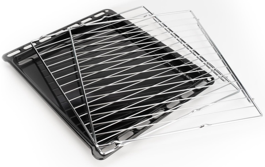 Электрический духовой шкаф De’Longhi NSM 7TL PPP RUS 59 см, 74 л, гриль и конвекция, кофейный фото 17